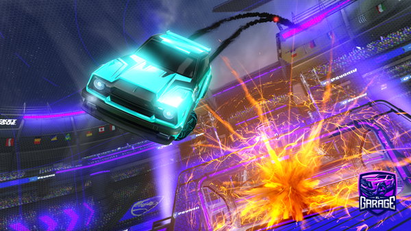 A Rocket League car design from fgqhsns