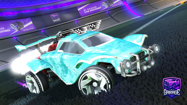 A Rocket League car design from lolboybig2