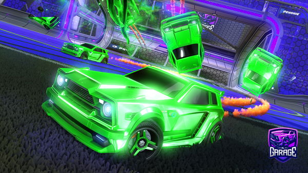 A Rocket League car design from slayzit