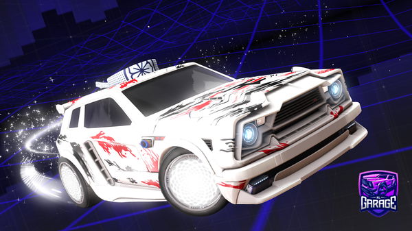 A Rocket League car design from Doolars