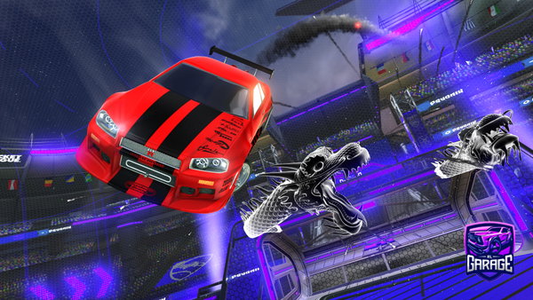 A Rocket League car design from tlkrauul
