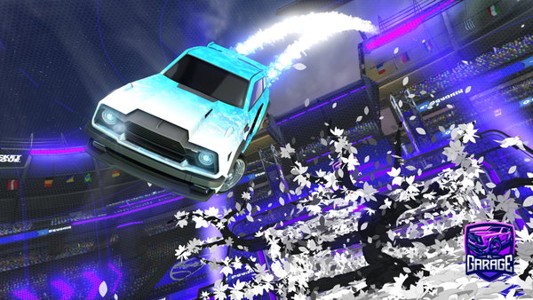 A Rocket League car design from 999mqrvin
