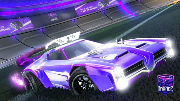 A Rocket League car design from SandFiregock16