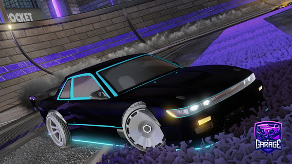 A Rocket League car design from ninjadog