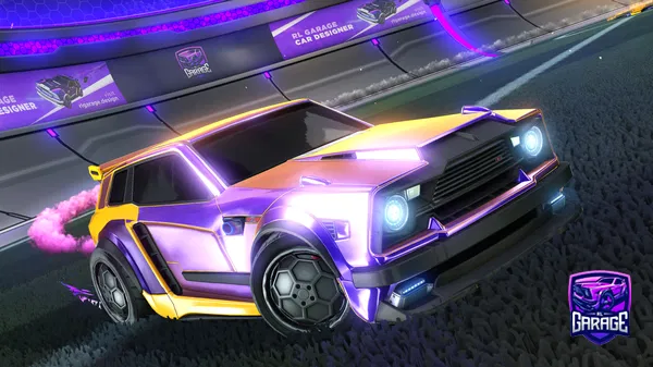 A Rocket League car design from BTK_