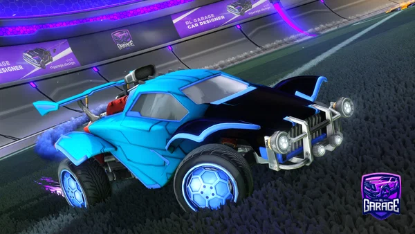 A Rocket League car design from flakie1110