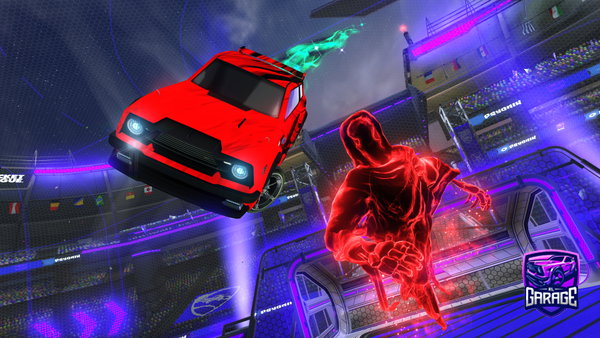 A Rocket League car design from Kayuro