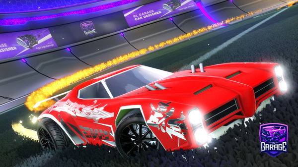 A Rocket League car design from Uunicorn