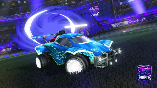 A Rocket League car design from Wiw7325