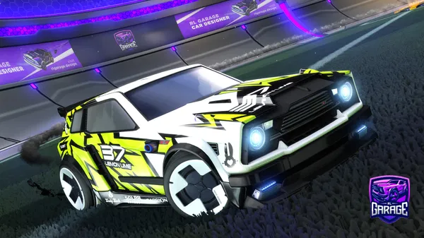 A Rocket League car design from CatchABootyGang