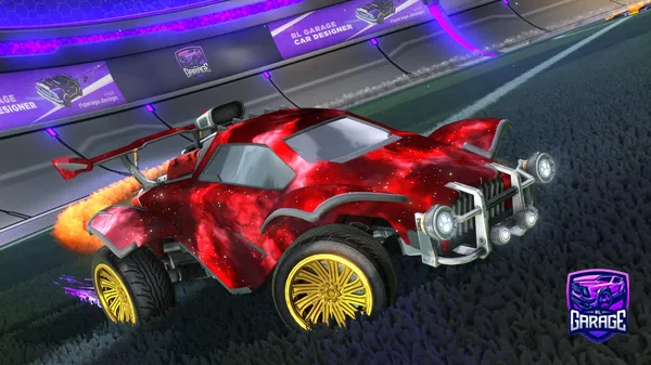 A Rocket League car design from amcarmi562