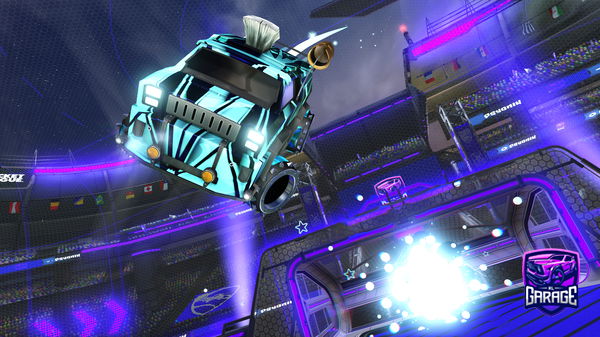 A Rocket League car design from The_Lynx3