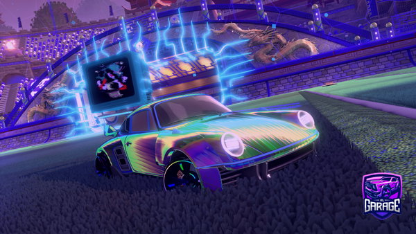 A Rocket League car design from Ghost0o0