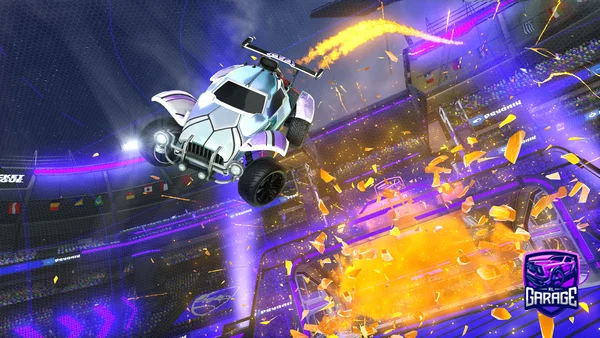A Rocket League car design from Ismailo69420