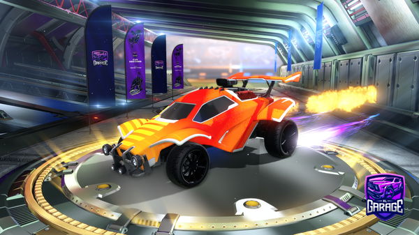 A Rocket League car design from AV7461