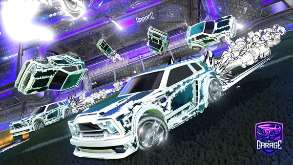A Rocket League car design from Parky0_0