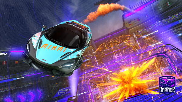 A Rocket League car design from Kloraf