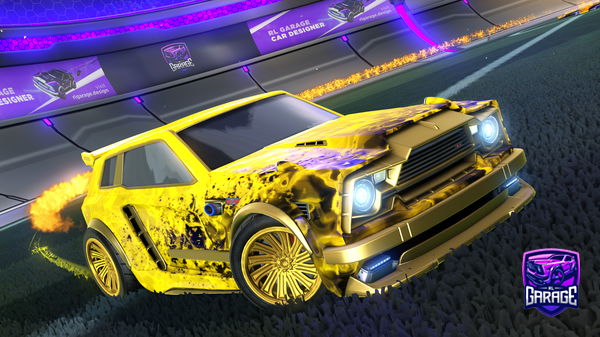 A Rocket League car design from The_Trash_Panda