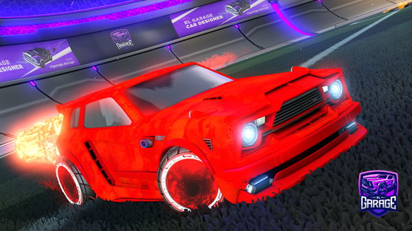 A Rocket League car design from Zackael47300