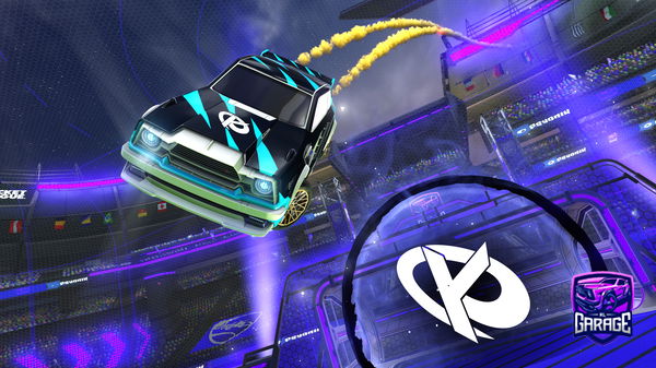 A Rocket League car design from redfxer