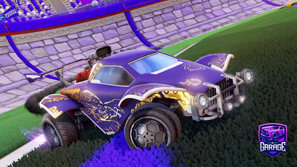 A Rocket League car design from TheGodlyGamer