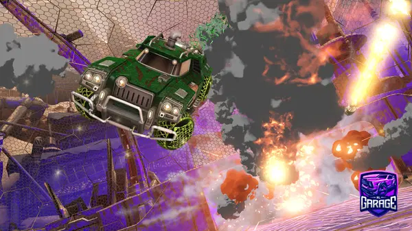 A Rocket League car design from d-day