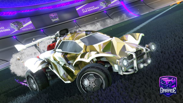 A Rocket League car design from oThornsMC