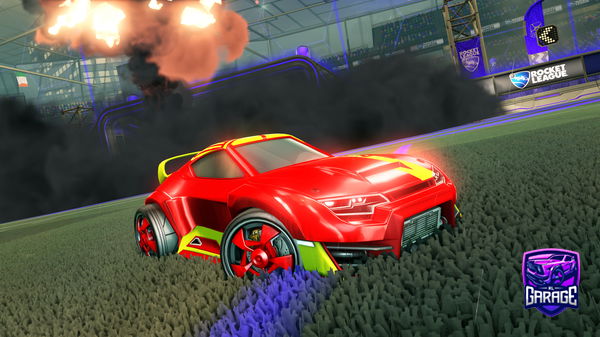 A Rocket League car design from JonJulen_2018