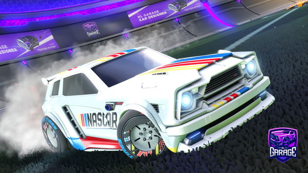 A Rocket League car design from HIGHpro