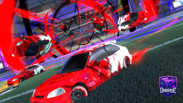 A Rocket League car design from Marvin1XD