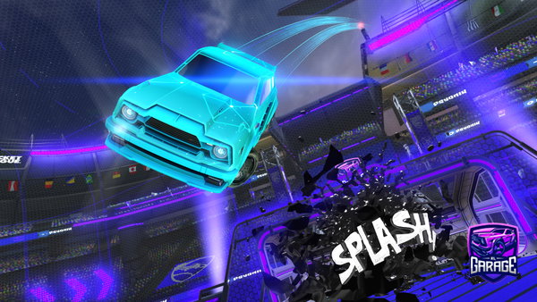 A Rocket League car design from Elinnnnnn