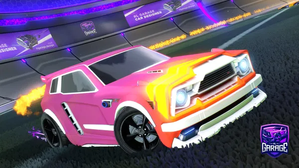 A Rocket League car design from spacevisionrrro29