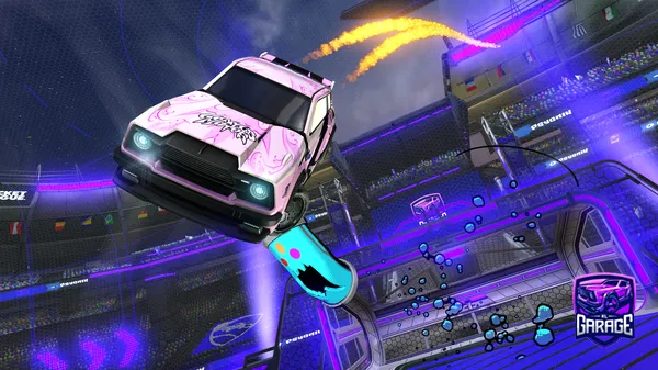 A Rocket League car design from Pedroooapf