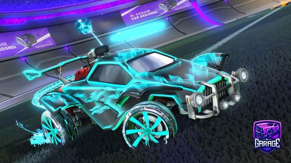 A Rocket League car design from Saucy_Sausage