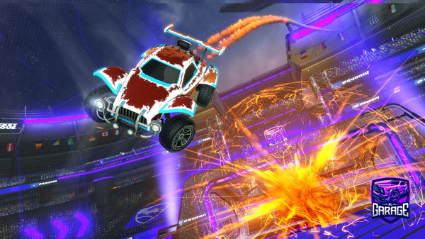 A Rocket League car design from Mi7Ra