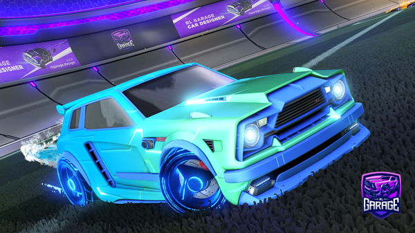 A Rocket League car design from Janitonga