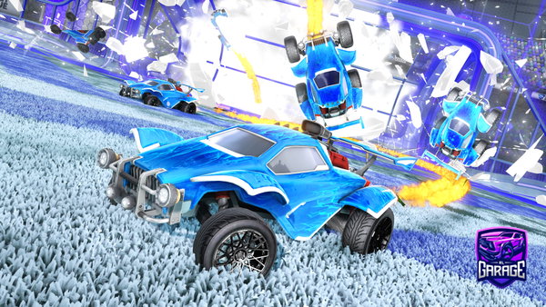 A Rocket League car design from Twich9226Official