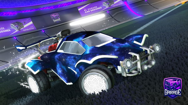 A Rocket League car design from ArticIsMAD