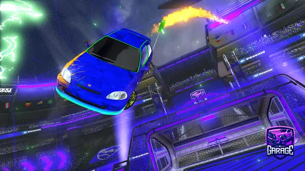 A Rocket League car design from villagaray1