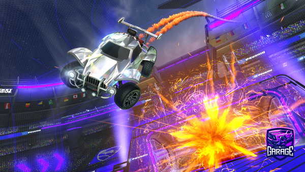 A Rocket League car design from MJ64TAVESS7