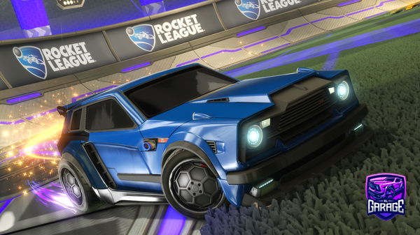 A Rocket League car design from T3cno17