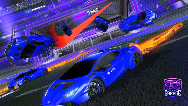 A Rocket League car design from Hazdog1000