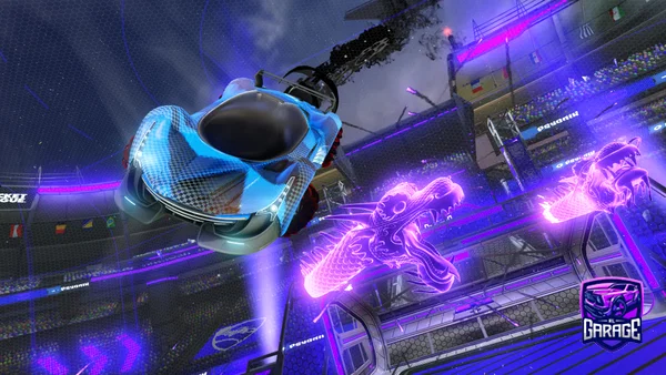 A Rocket League car design from AVRY2587