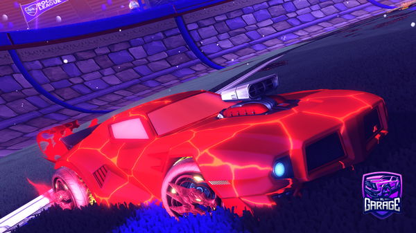 A Rocket League car design from 3070538