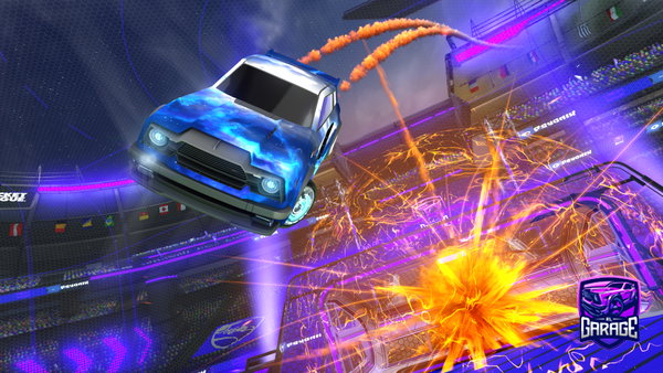 A Rocket League car design from CaioOne_
