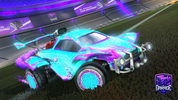 A Rocket League car design from Zack-attack