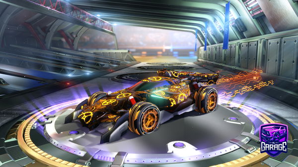 A Rocket League car design from irosario78