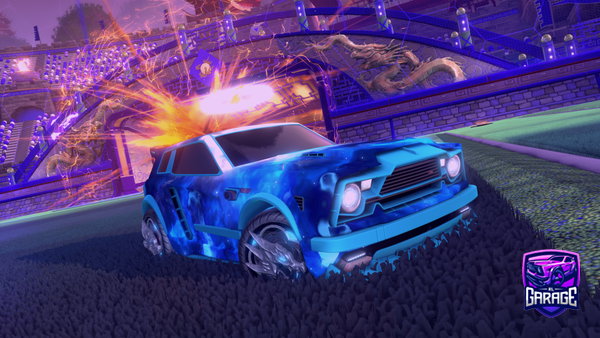 A Rocket League car design from FabianFK