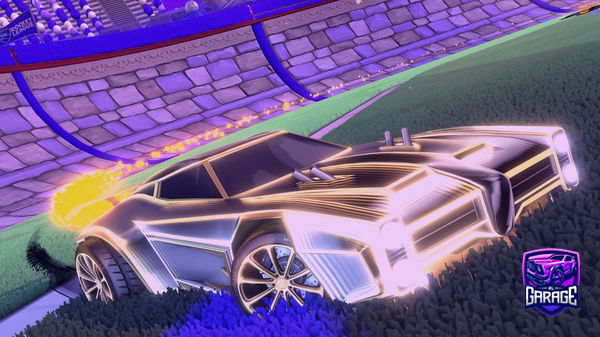 A Rocket League car design from Qhornn