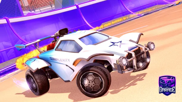 A Rocket League car design from Crayonzs